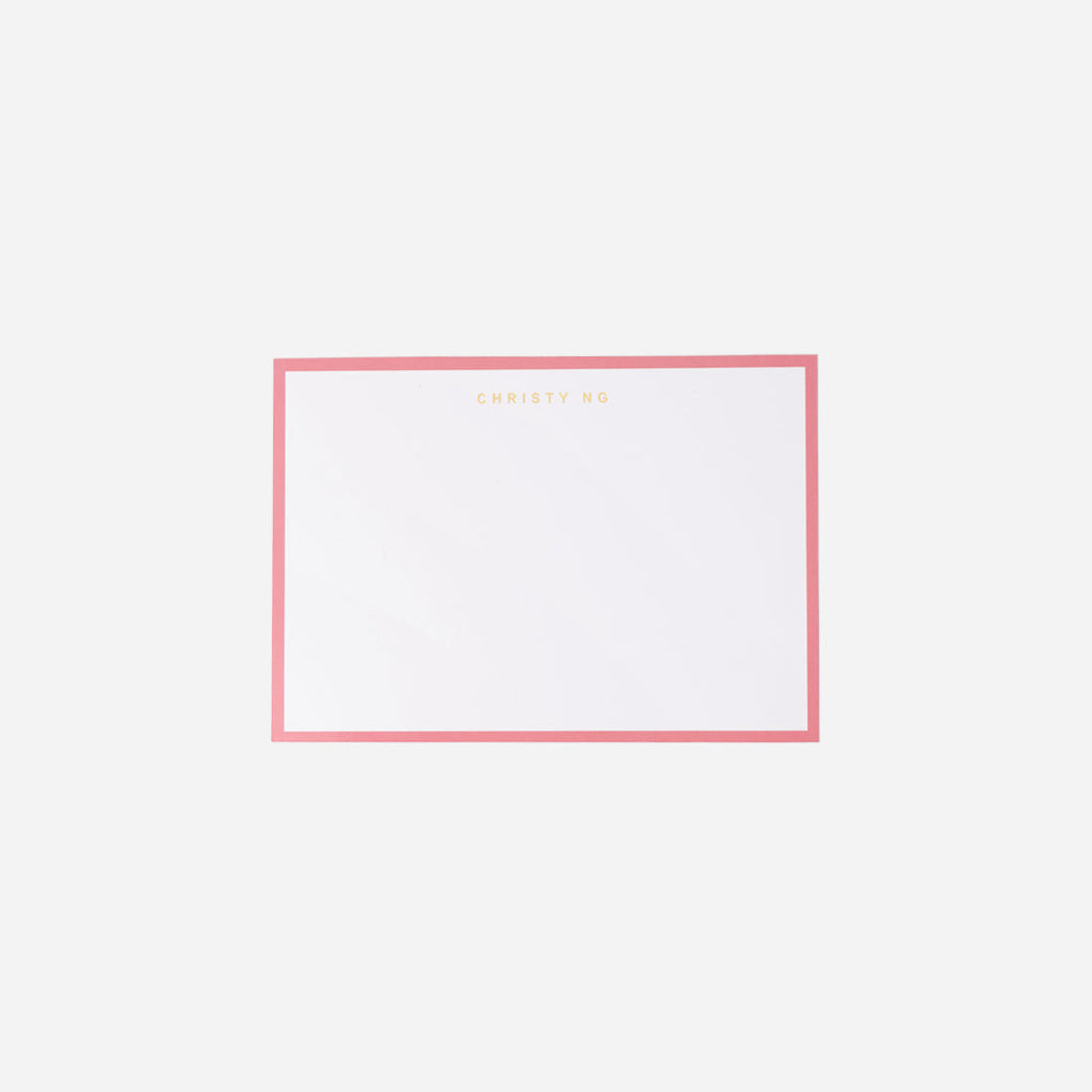 Christy Ng Premium Monogram Greeting Card