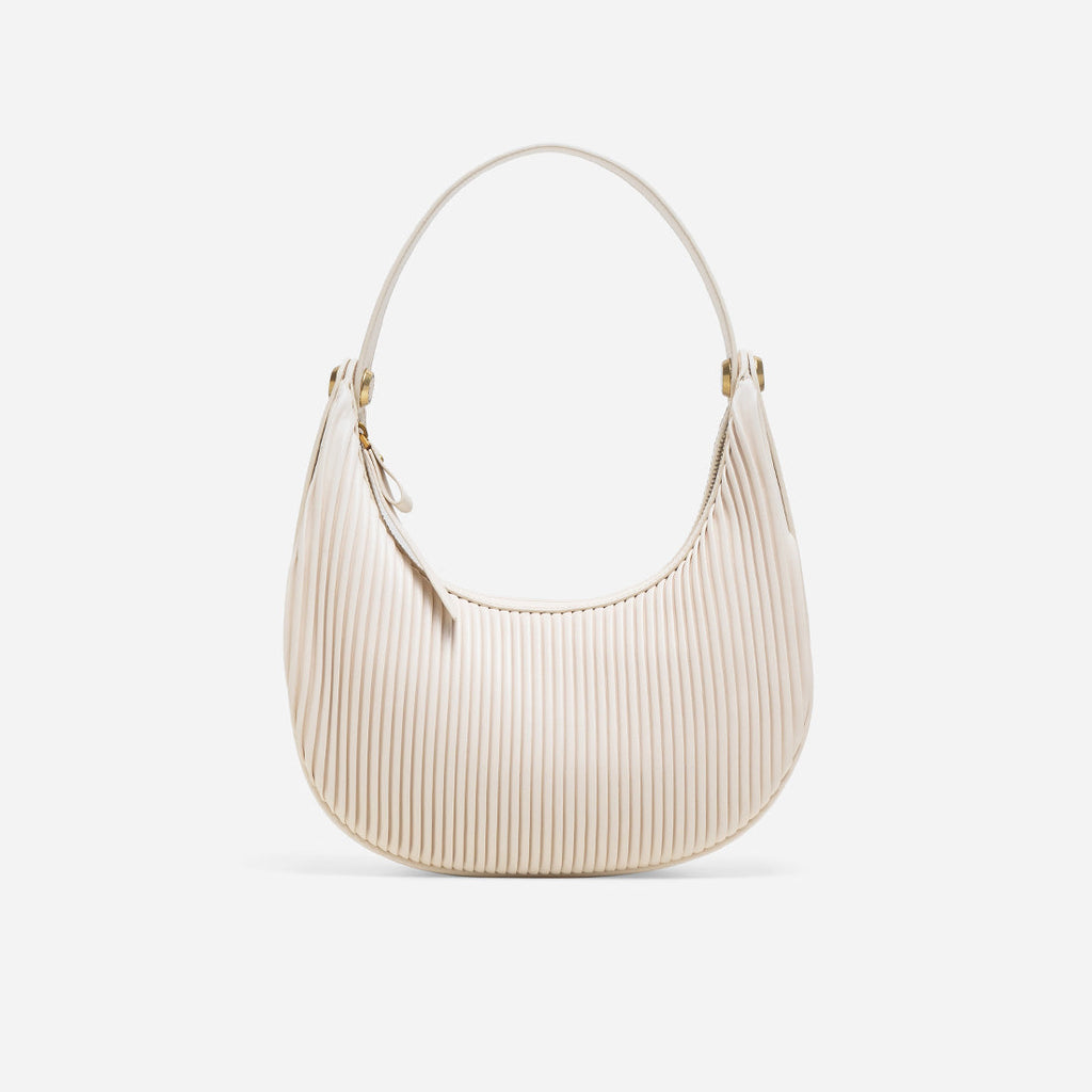 Sutton Pleated Hobo Bag