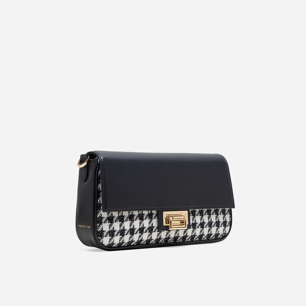 Houndstooth Black